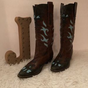 Vegan cowgirl boots.